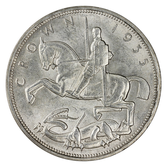 Great Britain 1935 Crown AU-UNC (AU-55)