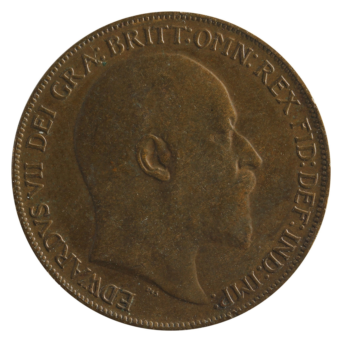 Great Britain 1910 Penny VF-EF (VF-30)