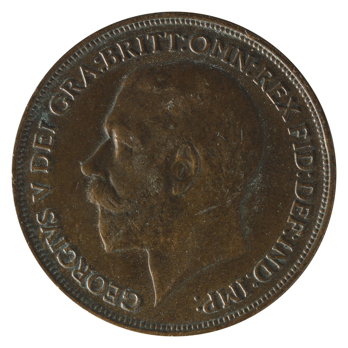 Great Britain 1915 Penny VF-EF (VF-30)