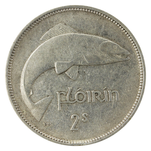 Ireland 1935 Florin Extra Fine (EF-40) $