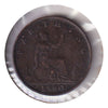 Great Britain 1860 Toothed Border Farthing Extra Fine (EF-40) $