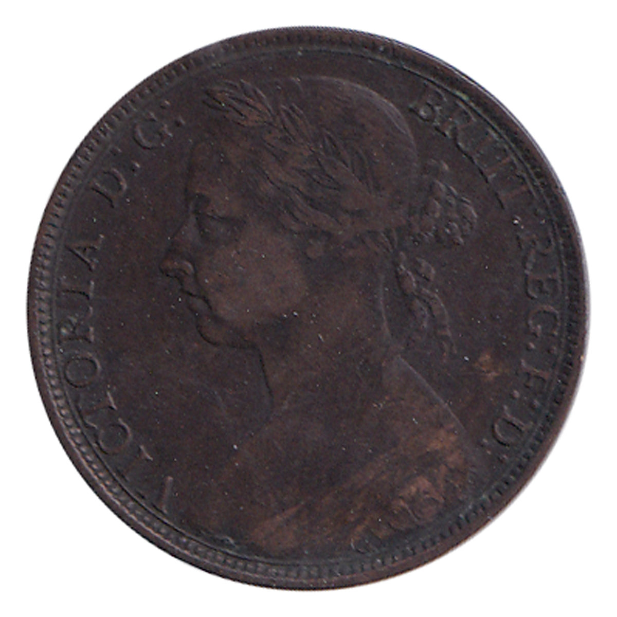 Great Britain 1890 Penny VF-EF (VF-30) $