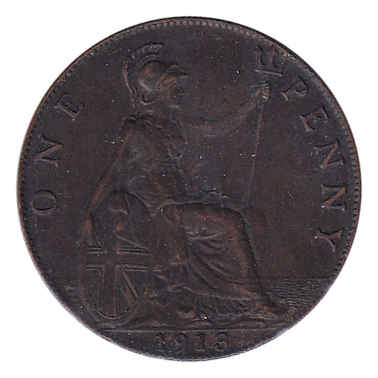 Great Britain 1913 Penny EF-AU (EF-45)