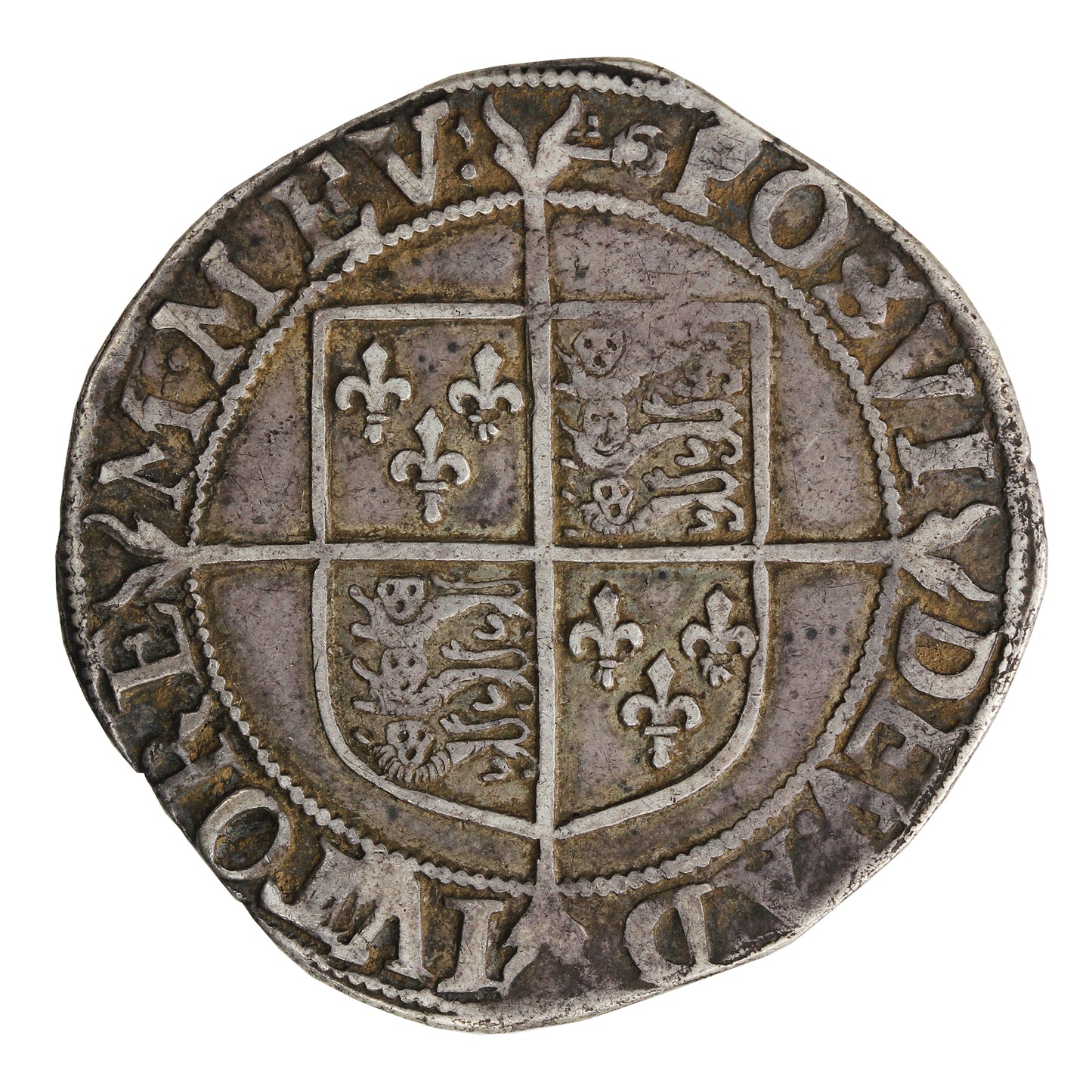 Great Britain 1560-61 Elizabeth I Shilling 2nd Issue Very Fine (VF-20) $