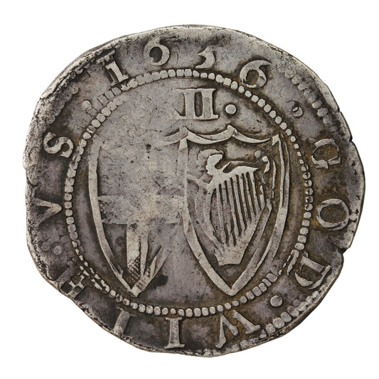 Great Britain 1656 Commonwealth Shilling Royal Mint VF-EF (VF-30) $