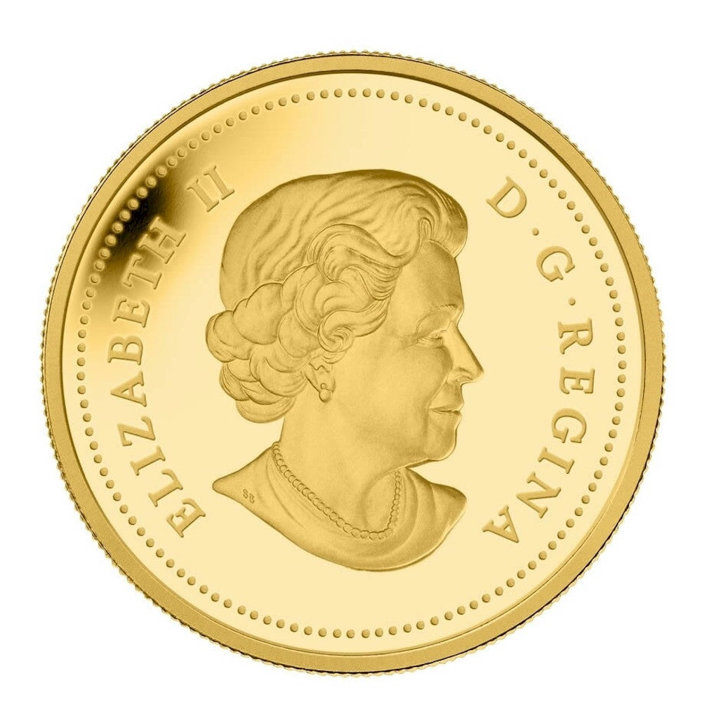 2012 Canada $200 Gold Coin - The Challenge - Robert Bateman (No Tax)