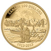 2013 Canada $100 100th Anniversary of the Arctic Expedition 14K Gold