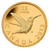 2013 Canada 25-cent Hummingbird 0.5g Pure Gold Coin (No Tax) - 122598