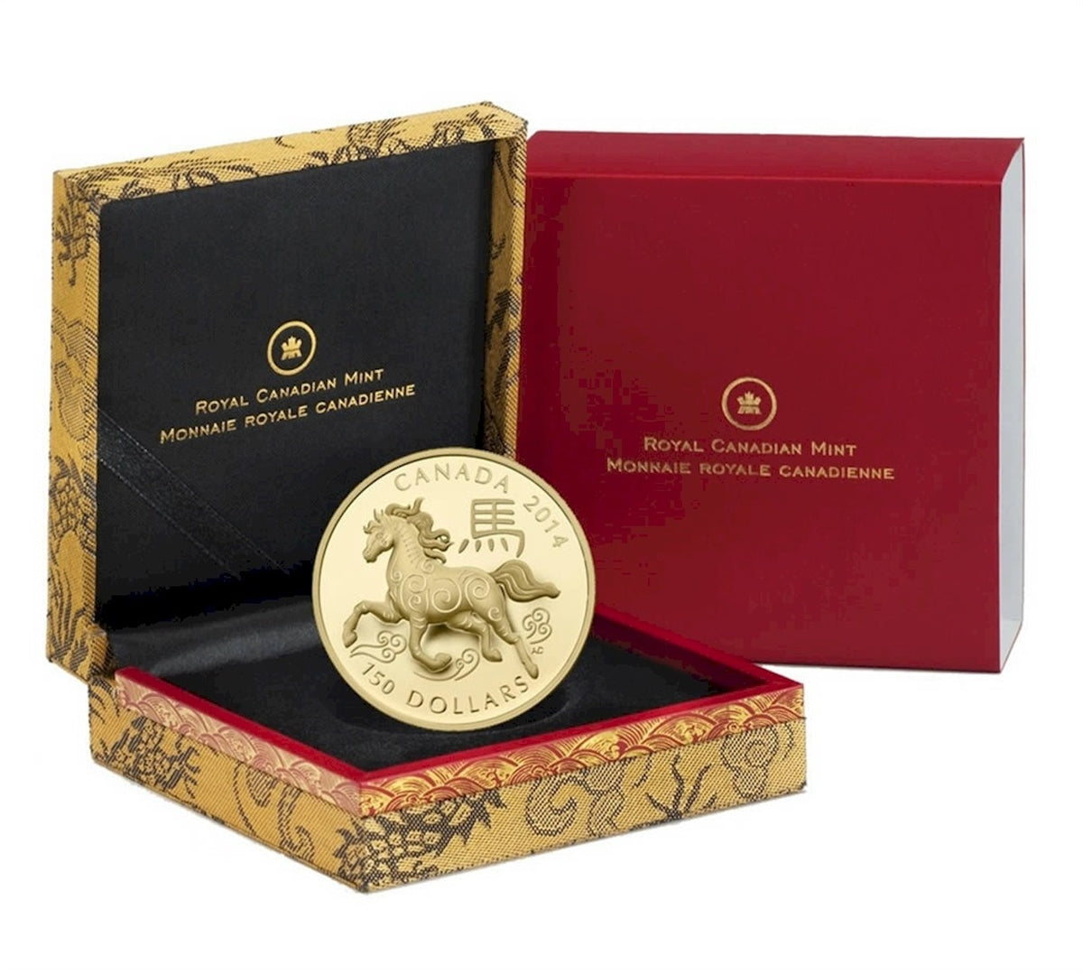 2014 Canada $150 Lunar Year of the Horse 18k Gold Coin