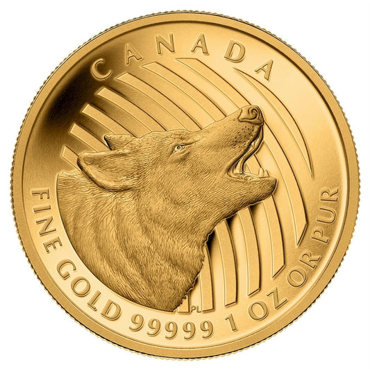 2014 Canada $200 Howling Wolf Pure Gold Coin (TAX Exempt) - 129232