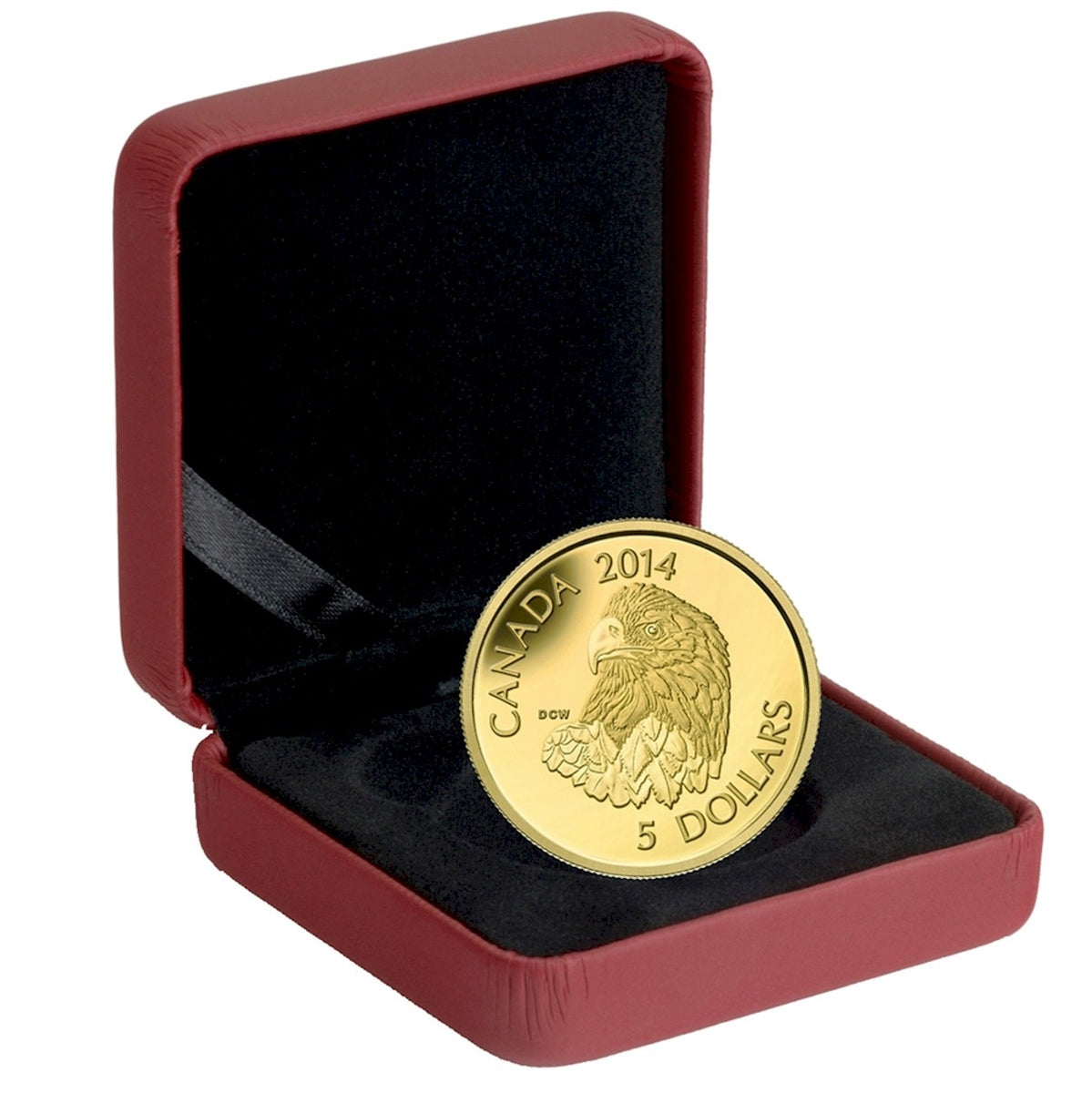 2014 Canada $5 Bald Eagle Pure Gold Coin (TAX Exempt) 130527