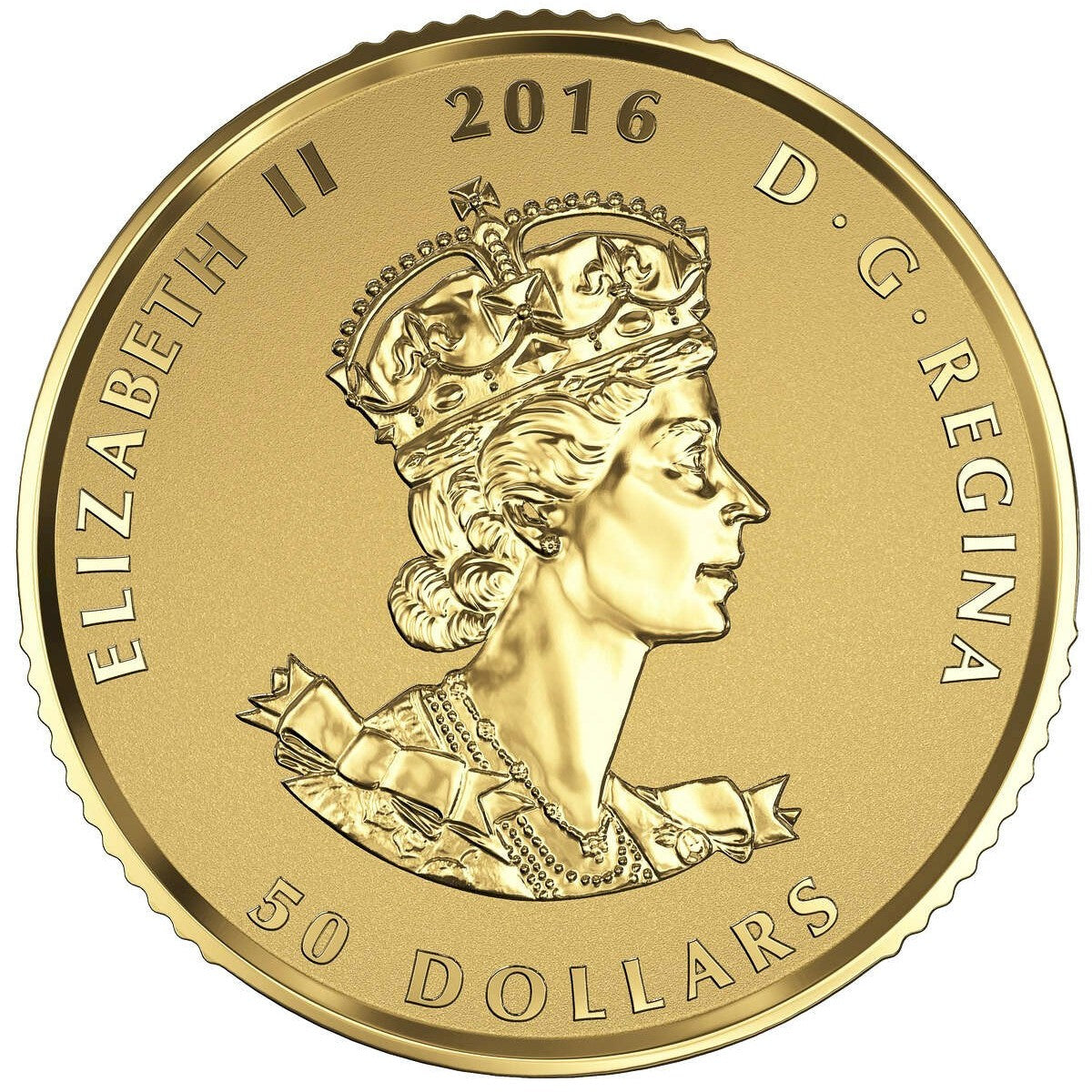 2016 Canada A Historic Reign Gold Maple Leaf Fractional Set (No Tax)