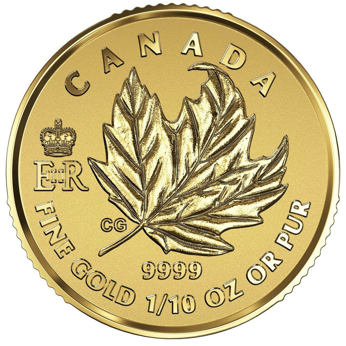 2016 Canada A Historic Reign Gold Maple Leaf Fractional Set (No Tax)