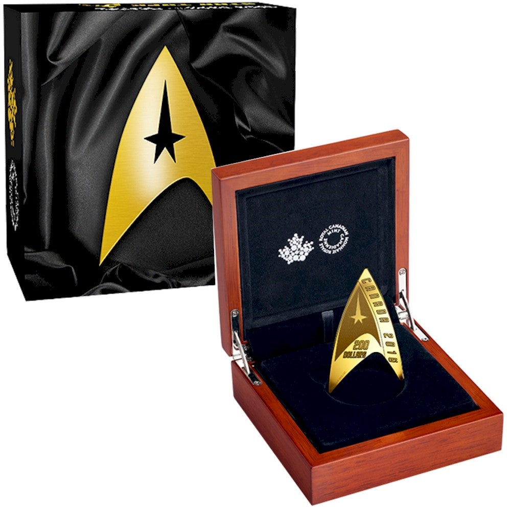 2016 Canada $200 Star Trek - Delta Pure Gold Coin (No Tax) - 153340