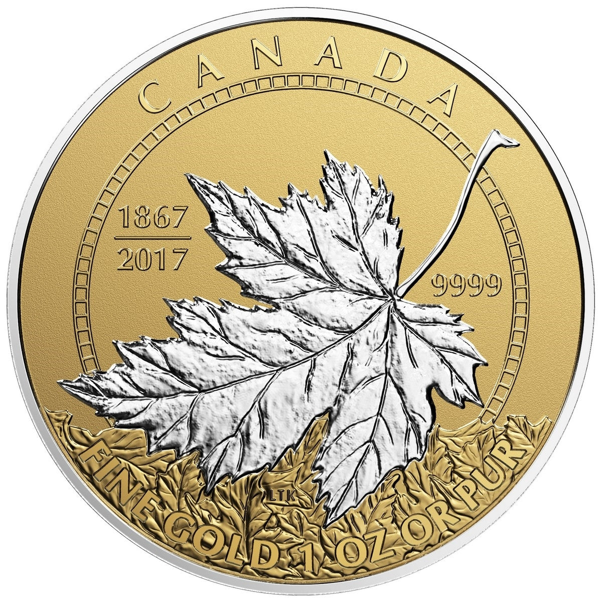 2017 Canada A Celebration of Canada Gold Fractional Set (No Tax)