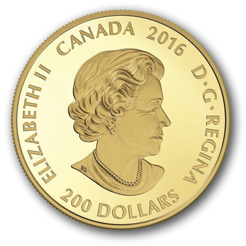 2016 Canada $200 Diwali: Festival of Lights Pure Gold Coin (No Tax)