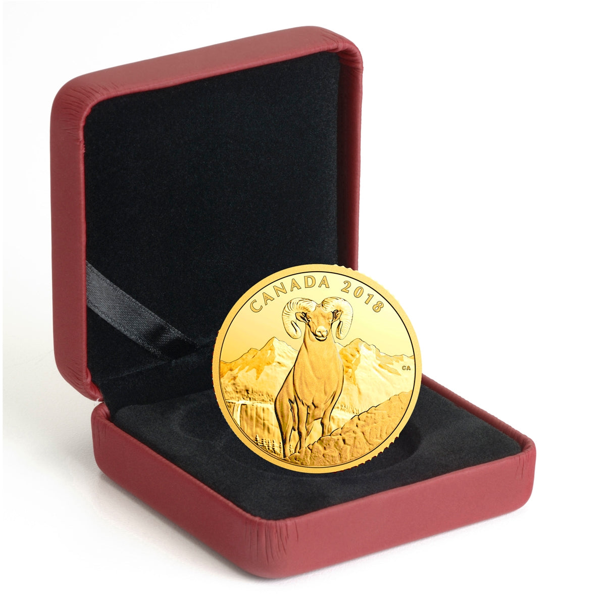 2018 Canada $200 Bighorn Sheep 1oz. Pure Gold (No Tax)