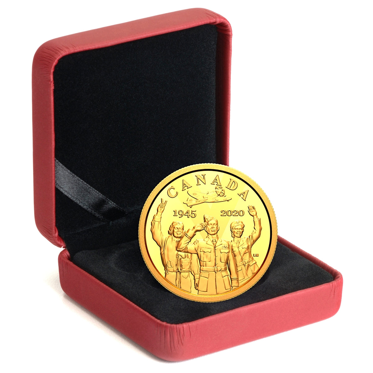 2020 Canada $100 75th Anniversary of V-E Day 14-Karat Gold