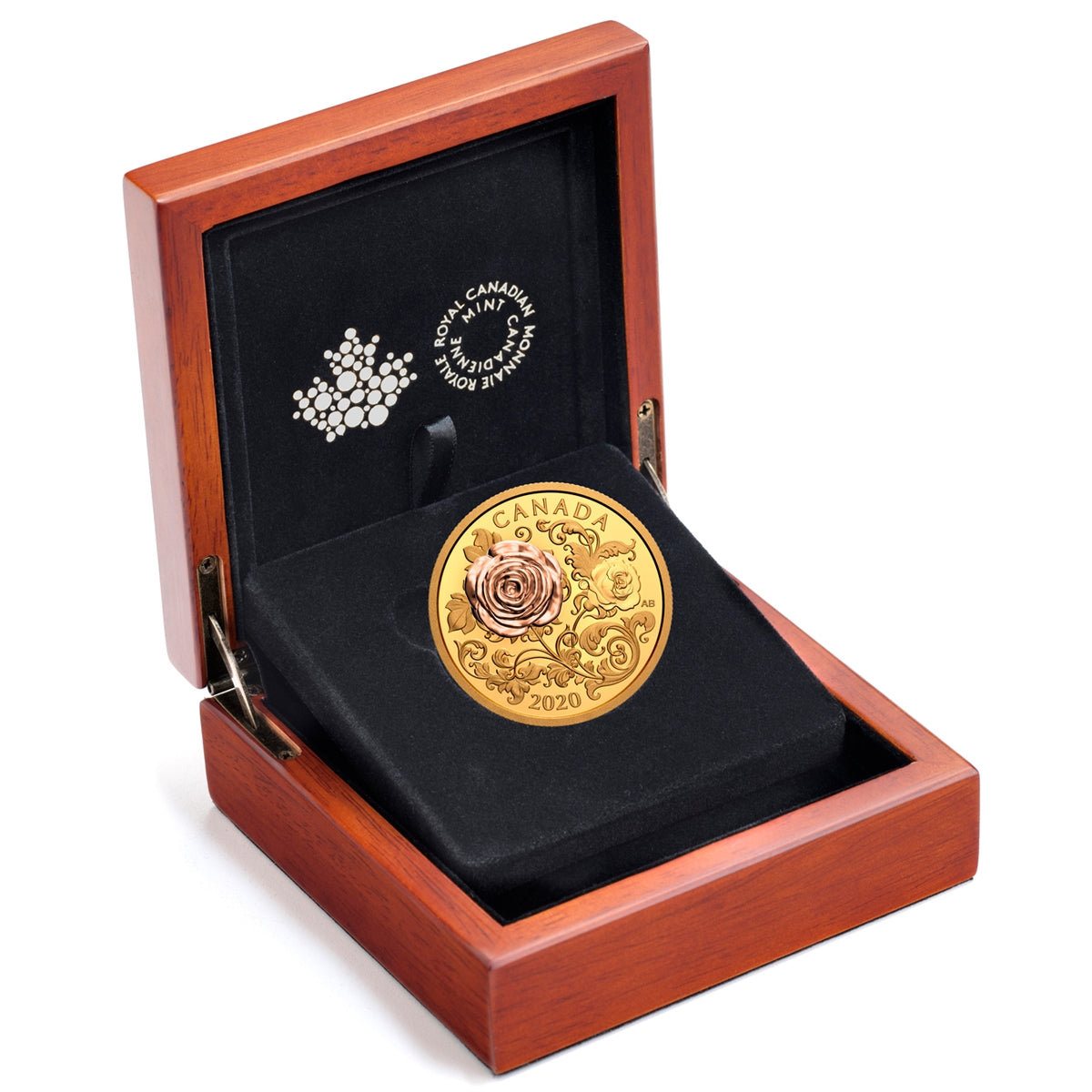 2020 Canada $200 The Queen Elizabeth Rose Pure Gold Coin