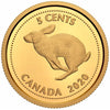 2020 Canada 1/10th oz. Tribute to Alex Colville: 1967 5-cent Pure Gold Coin (No Tax)