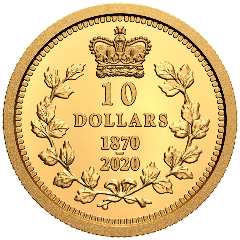 2020 Canada $10 Dominion of Canada Pure Gold Coin (No Tax)