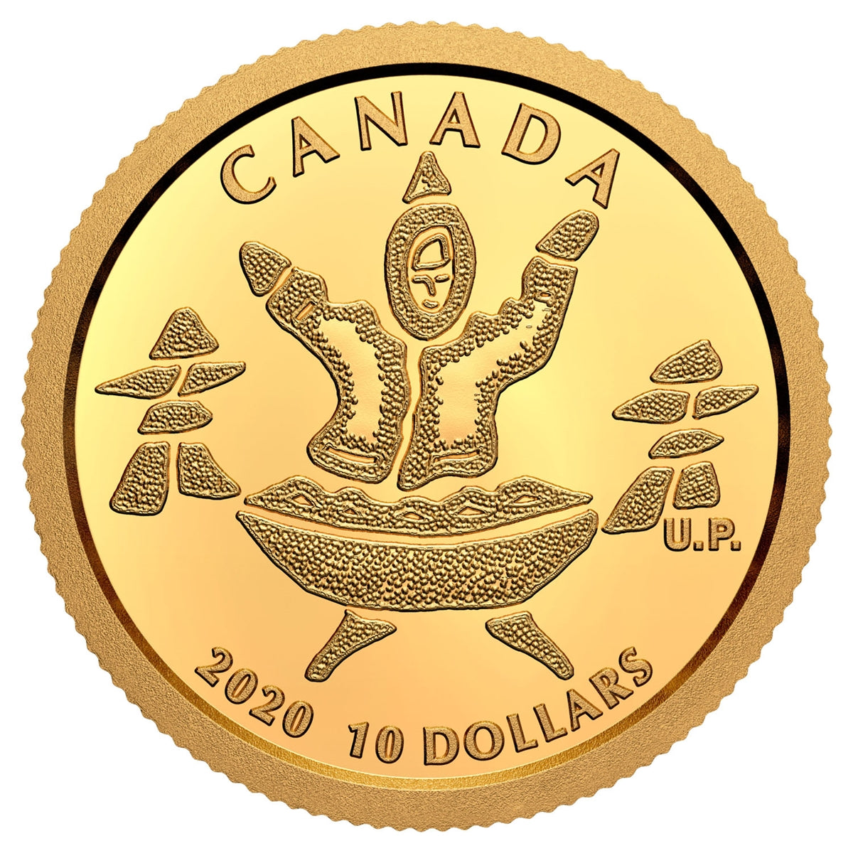 2020 Canada $10 An Inuk and a Qulliq Pure Gold Coin (TAX Exempt)