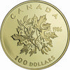 1986 Canada $100 International Year of Peace 22K Gold Coin