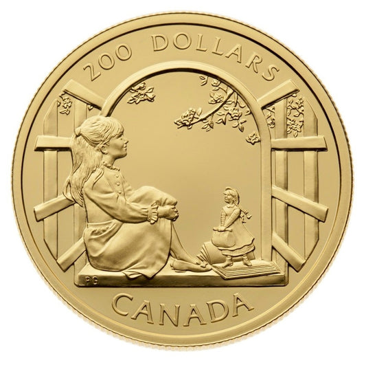 1994 Canada $200 Anne of Green Gables 22K Gold Coin