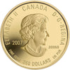 2007 Canada $350 Purple Violet Pure Gold Coin (TAX Exempt)