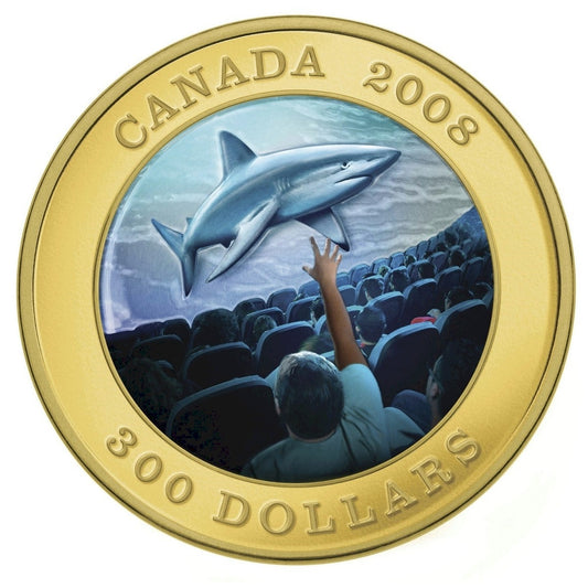 2008 Canada $300 IMAX Canadian Achievement Series Gold Coin