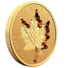 2021 Canada $200 Super Incuse 2oz. Pure Gold Maple Leaf (No Tax)