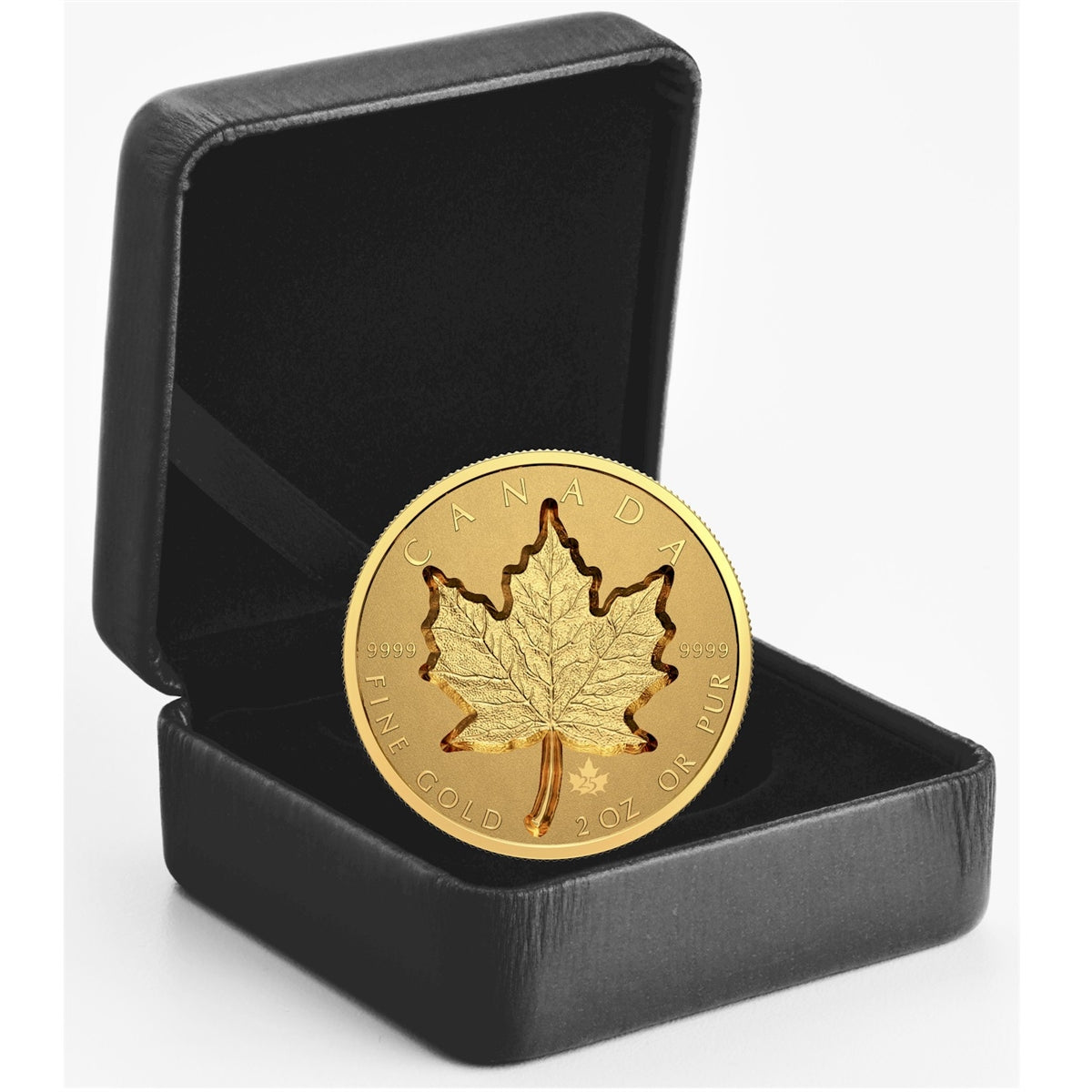 2021 Canada $200 Super Incuse 2oz. Pure Gold Maple Leaf (No Tax)