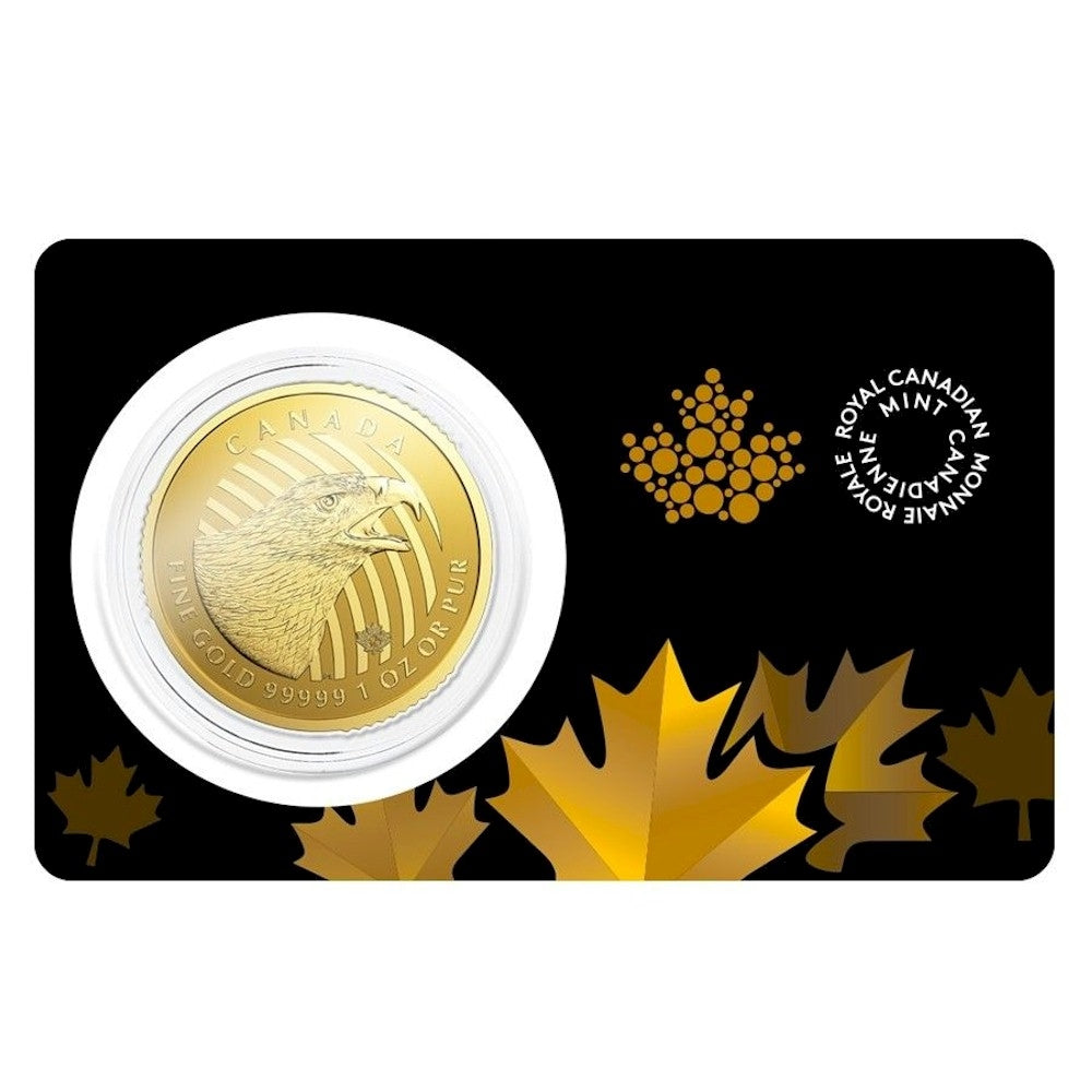 2018 Canada $200 Call of the Wild - Golden Eagle 1oz. Gold (No Tax)