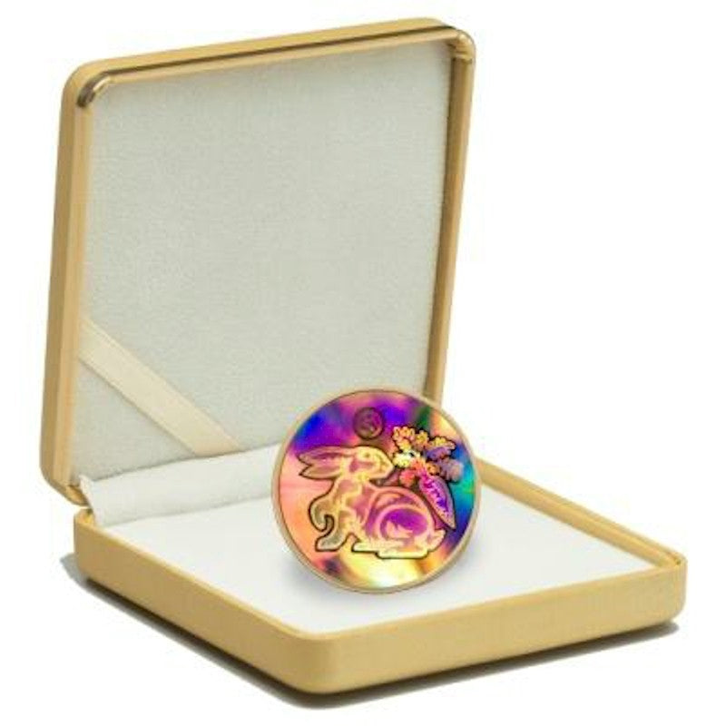 2011 Canada $150 Year of the Rabbit 18K Gold Hologram