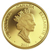 2001 Canada $150 Year of the Snake Gold Hologram Coin