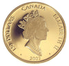 2002 Canada $150 Year of the Horse Gold Hologram Coin - Worn Sleeve