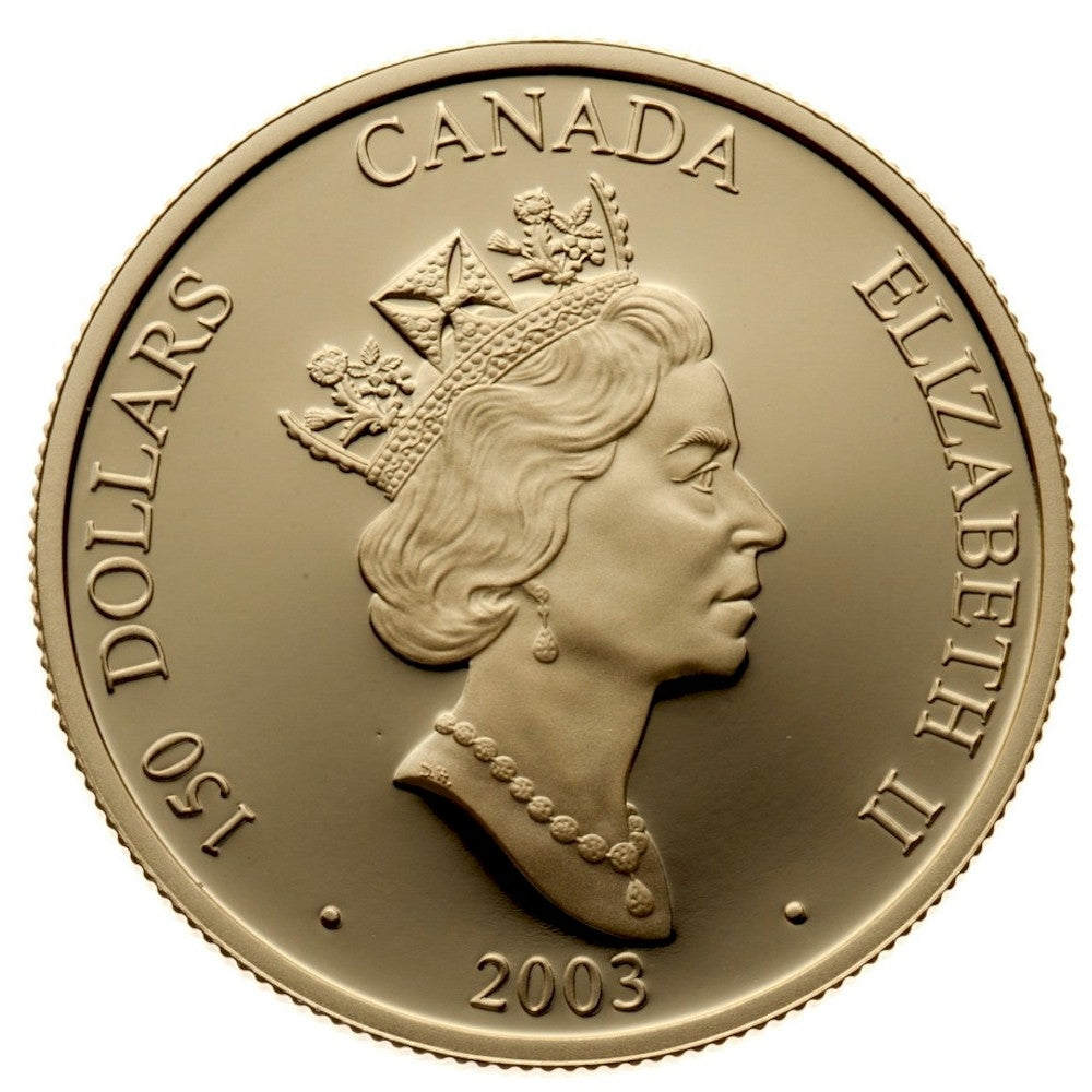 2003 Canada $150 Year of the Sheep Gold Hologram Coin