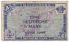 Germany 1948 1 Deutsche Mark Note, Pick #2a Mark F