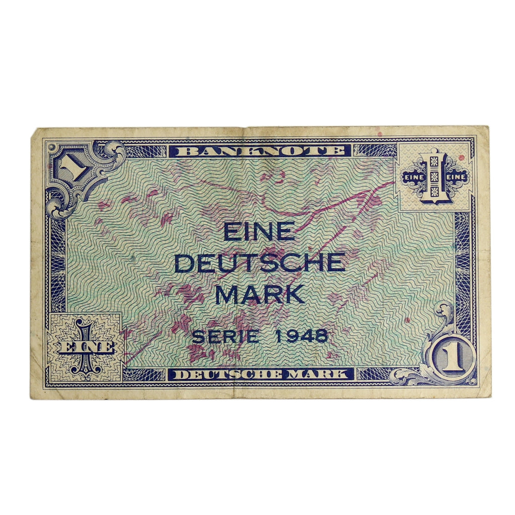 Germany 1948 1 Deutsche Mark Note, Pick #2a, VF