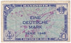 Germany 1948 1 Deutsche Mark Note, Pick #2a, F-VF