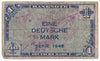 Germany 1948 1 Deutsche Mark Note, Pick #2a, Circ.