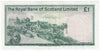 Scotland 1973 Royal Bank of Scotland 1 Pound Note, SC815, EF