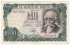 Spain 1971 1,000 Pesetas Note, Pick #154, VF-EF