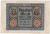 Germany 1920 100 Mark Note, Pick #69a, VF-EF (L)