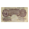 Great Britain 1940 10 Shilling Note, BE24c, F-VF