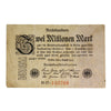 Germany 1923 2 Million Mark Note, Pick #103, VF