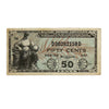 USA 1951 50 Cent Military Payment Certificate, Pick #M25, Series 481, VF