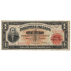 Philippines 1929 1 Peso Note, Pick #68b, F