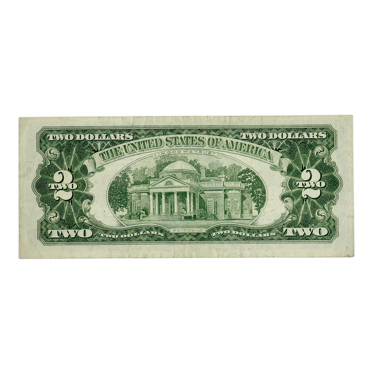 USA 1963 $2 Note, FR #1513, Granahan-Dillon, EF