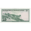 Scotland 1979 Royal Bank of Scotland 1 Pound Note, Pick #336a,EF-AU